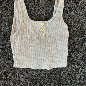 Stylish Grey Tank Top